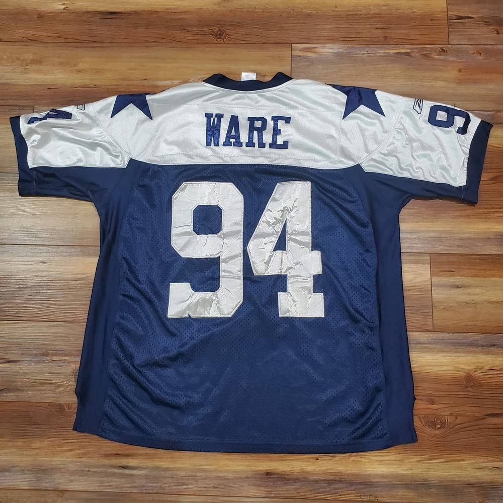 Reebok On Field NFL Dallas Cowboys DeMarcus Ware #94 Throwback Jersey Mens Sz 50